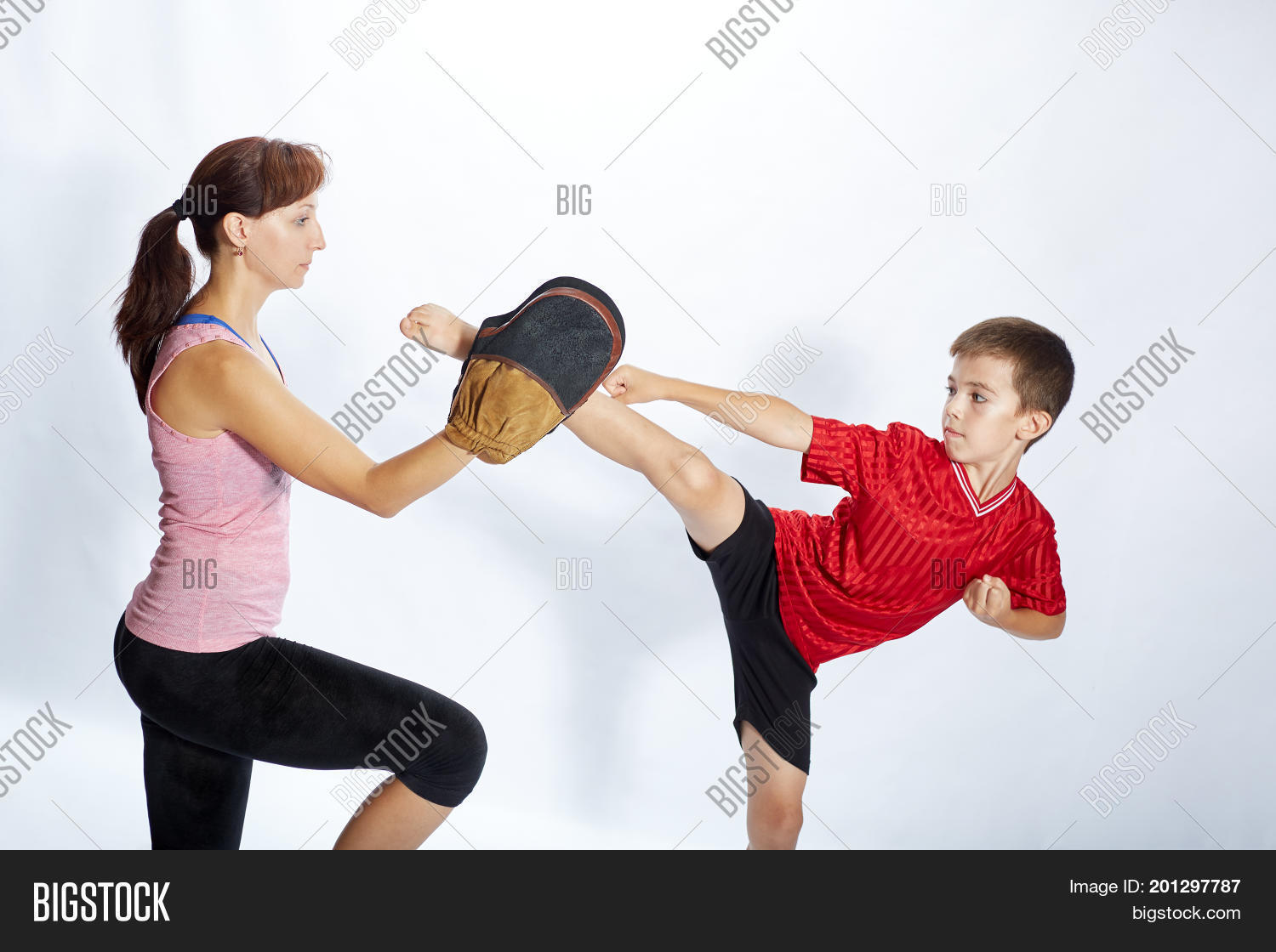 Boy Beating Kick Leg Image & Photo (Free Trial) Bigstock