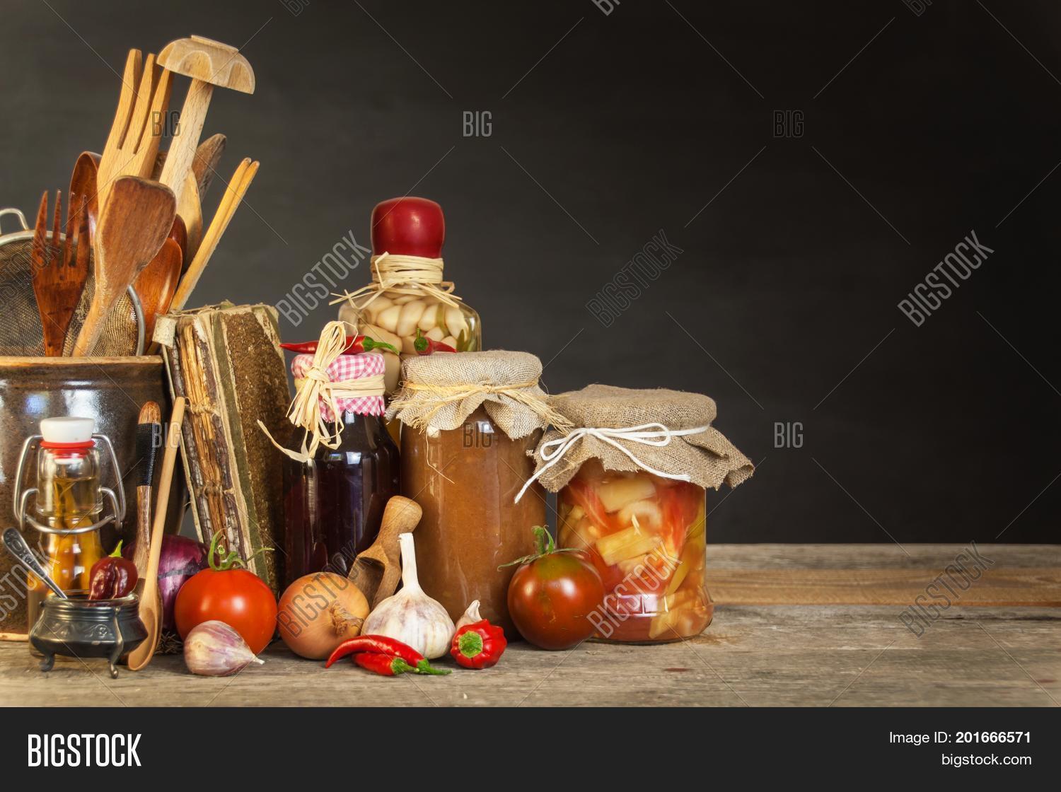 Kitchen Table Cooking Image & Photo (Free Trial) Bigstock