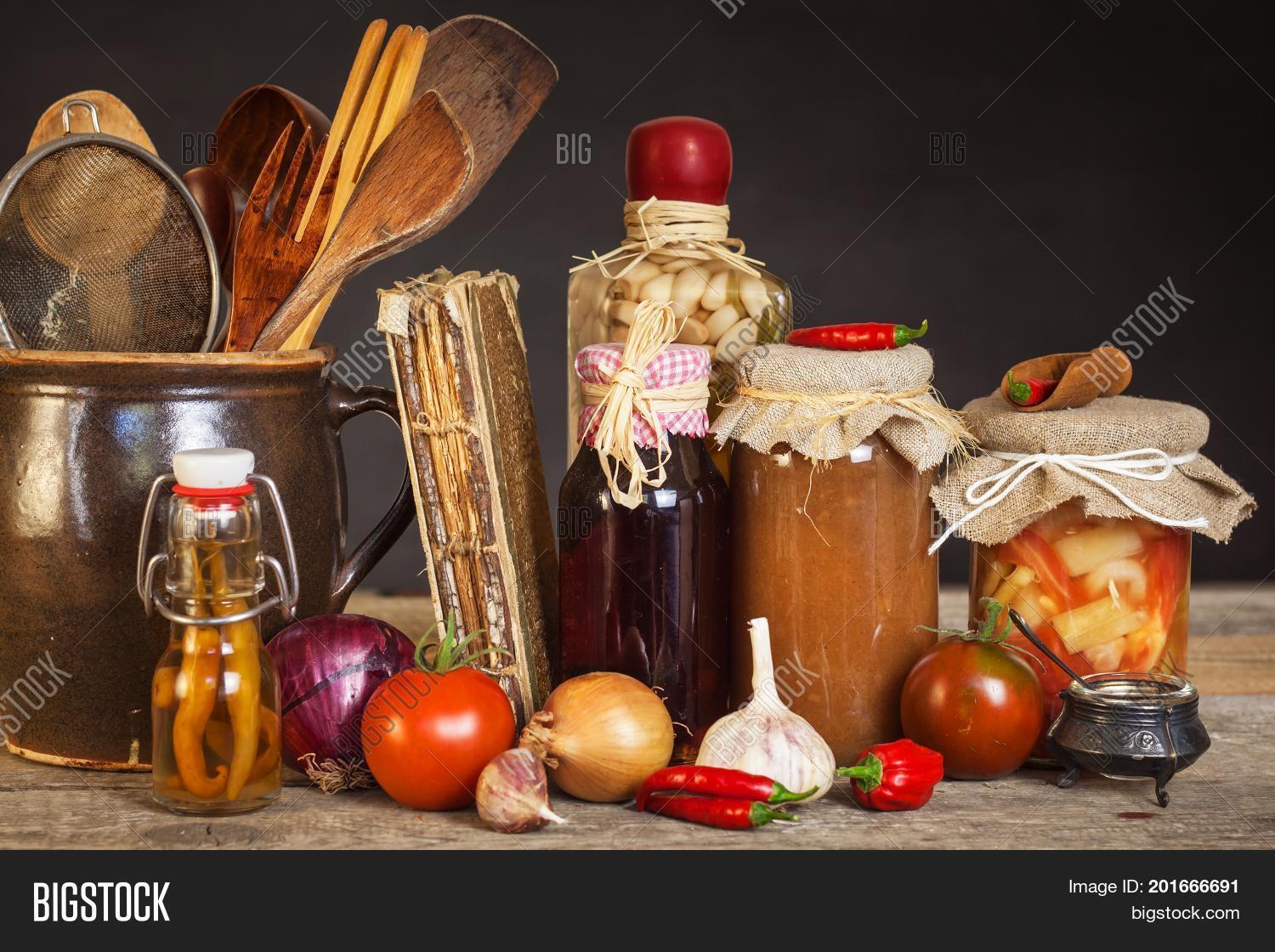 Kitchen Table Cooking Image & Photo (Free Trial) Bigstock