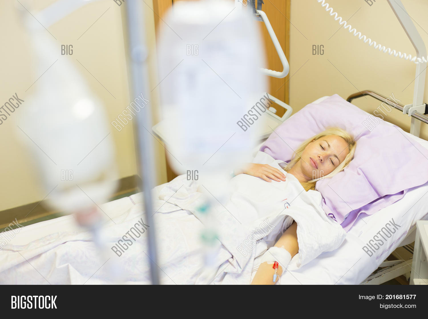 Bedridden Female Image & Photo (Free Trial) Bigstock