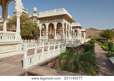 The Jaswant Thada Is A Cenotaph Located In Jodhpur, In The India