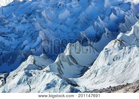 Beautiful mountains landscapes in Cordillera Huayhuash, Peru, South America