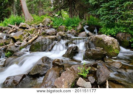 Creek at Elwood Pass in Pagosa Spring, Colorado