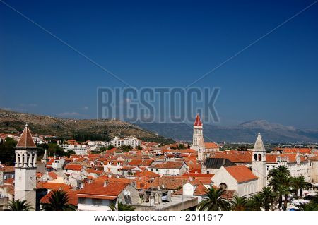 Postikortti, Split, Kroatia