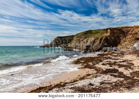 Leas Foot Sands Beach Thurlestone Devon England