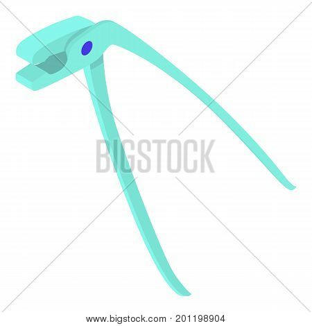Pliers icon. Isometric illustration of pliers vector icon for web