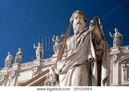 Standbeeld In Vaticaan