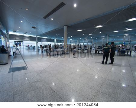 Airport In Barcelona Is One Of The Largest Airports