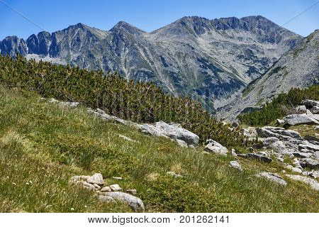 Landscape with Polezhan Peak, Pirin Mountain, Bulgaria
