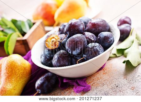 Fresh Plums