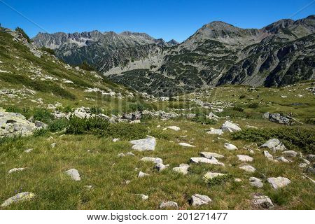 Amazing Landscape with Polezhan Peak and Strazhite, Pirin Mountain, Bulgaria