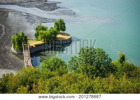 Ilia Lake In Kvareli