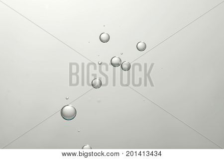 Flowing water with some nice grea air bubbles