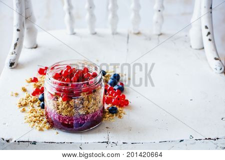 Granola, Blueberry And Currant