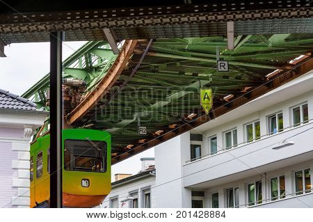 The Suspension Railway in Wuppertal is an elevated railway for public passenger transport.