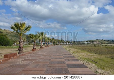 A Landscape in Sicily, Menfi (Ag) .