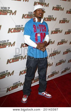 LOS ANGELES - huhtikuu: Nick Cannon KIISFM 2011 Wango Tango-tapahtumassa Staples Center, 14. toukokuuta