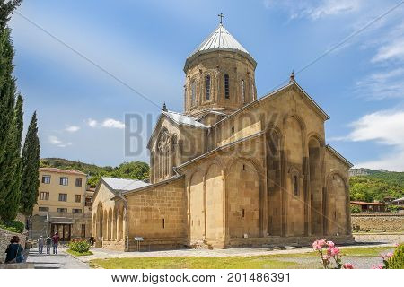 Samtavro transfiguration orthodox church and nunnery of St. Nino in Mtskheta, Georgia