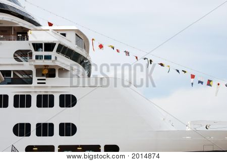 Krydstogtskib i Rotterdam