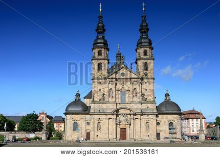 Baroque Basilica St. Salvator Fuldaer Dom Fulda Germany