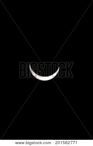 Partial Soalr Eclipse Over South Carolina Usa