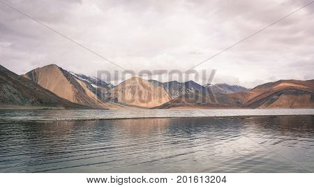 Pangong Lake In Ladakh, India