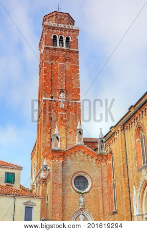 Cathedral Of Santa Maria Gloriosa Dei Frari (basilica Dei Frari) In Venice. Italy.