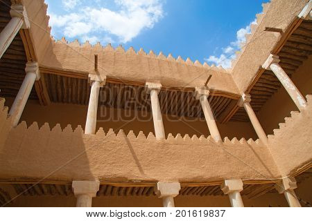 Streets of the old city Diriyah near Ar Riyadh, Kingdom of Saudi Arabia