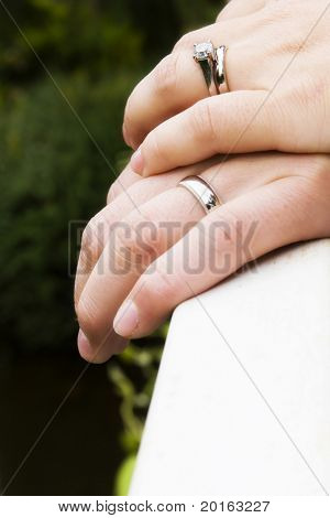mãos de casamento
