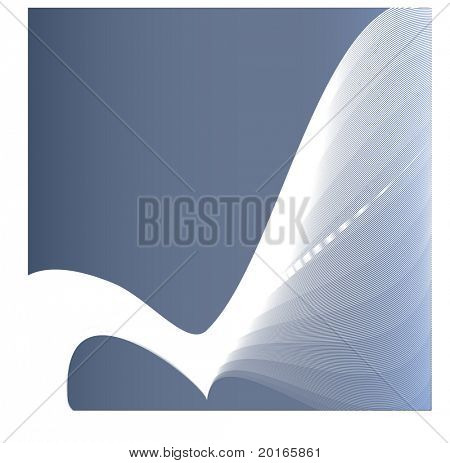 compensazione bianco su blu