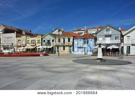 Costa Nova, Beira Litoral, Portugal, Europe