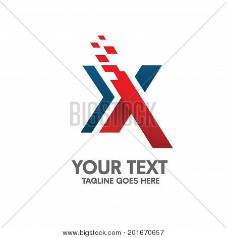 modern and elegant Letter X logo concept