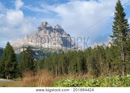 Climbing In Tre Cime Di Lavaredo In Dolomites