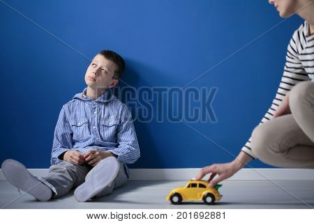 Mother Tries To Play