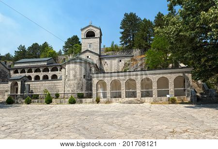 Cetinan Orthodox Monastery of the Nativity of the Blessed Virgin founded in 1484 by Ivan Chernovich landmark Montenegro