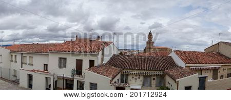The Town Of Lerin In Navarra, Spain
