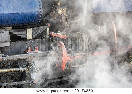 Famous Darjeeling steam train was Built between 1879 and 1881 and now is World Heritage Site by UNESCO, India.