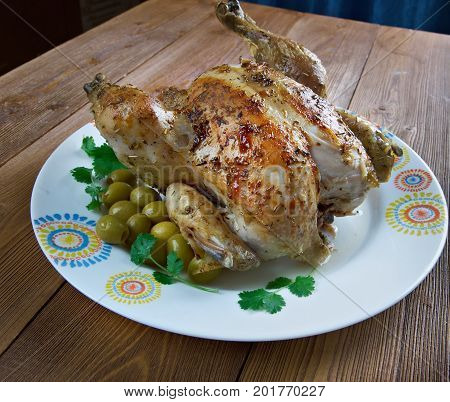 Poulet Garni