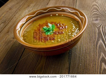 Merji shorbasi - Red lentil soup https://www.shutterstock.com/g/Fanfo/sets/13983505
