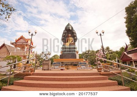 Nak Prok Buddha,statue In Thailand.