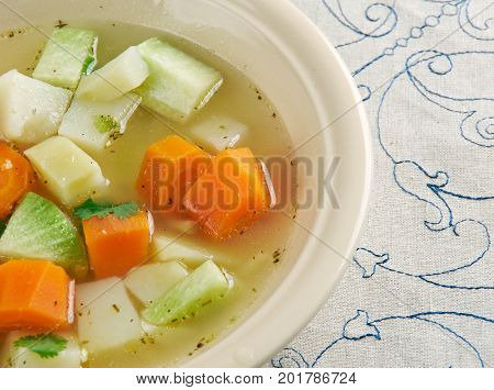 Vegetable Stew With Celery Root