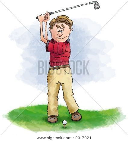 Golfspiller 1