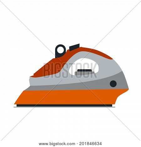 Iron steam icon laundry vector equipment illustration tool isolated clothing ironing domestic service electric