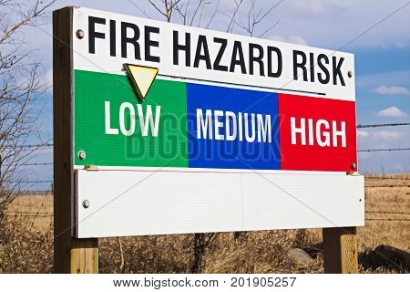 Low Fire Hazard Risk Image & Photo (Free Trial) | Bigstock