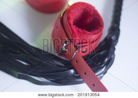 Bondage Sex Handcuffs Whip