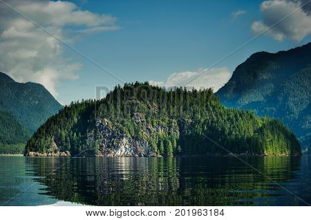 Croker Island in Indian Arms Provincial Park