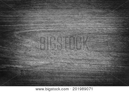 Abstract Rustic Surface Dark Wood Table Texture Background. Close Up Rustic Dark Wall Made Of White