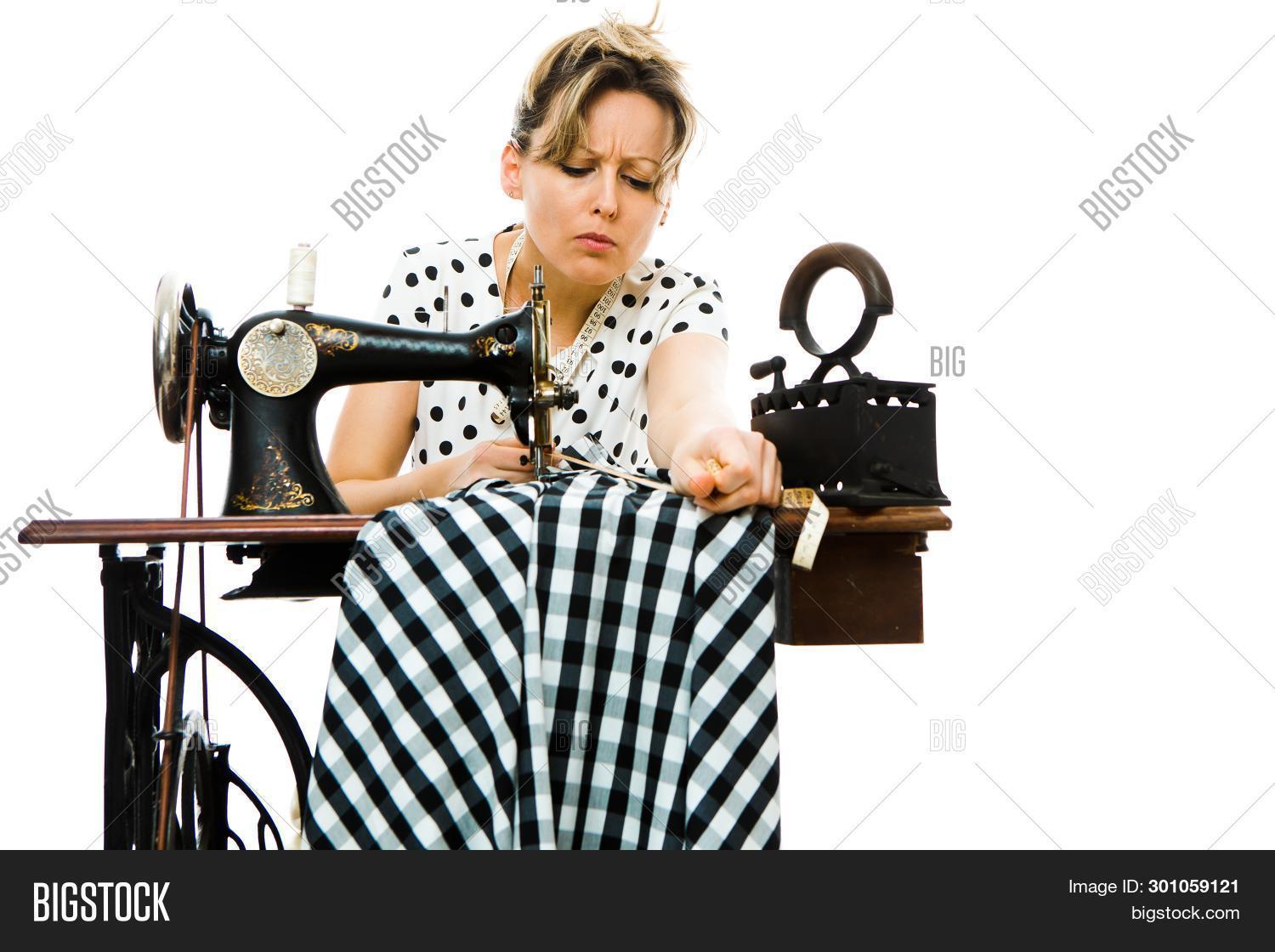 Woman Dressmaker Image & Photo (Free Trial) Bigstock