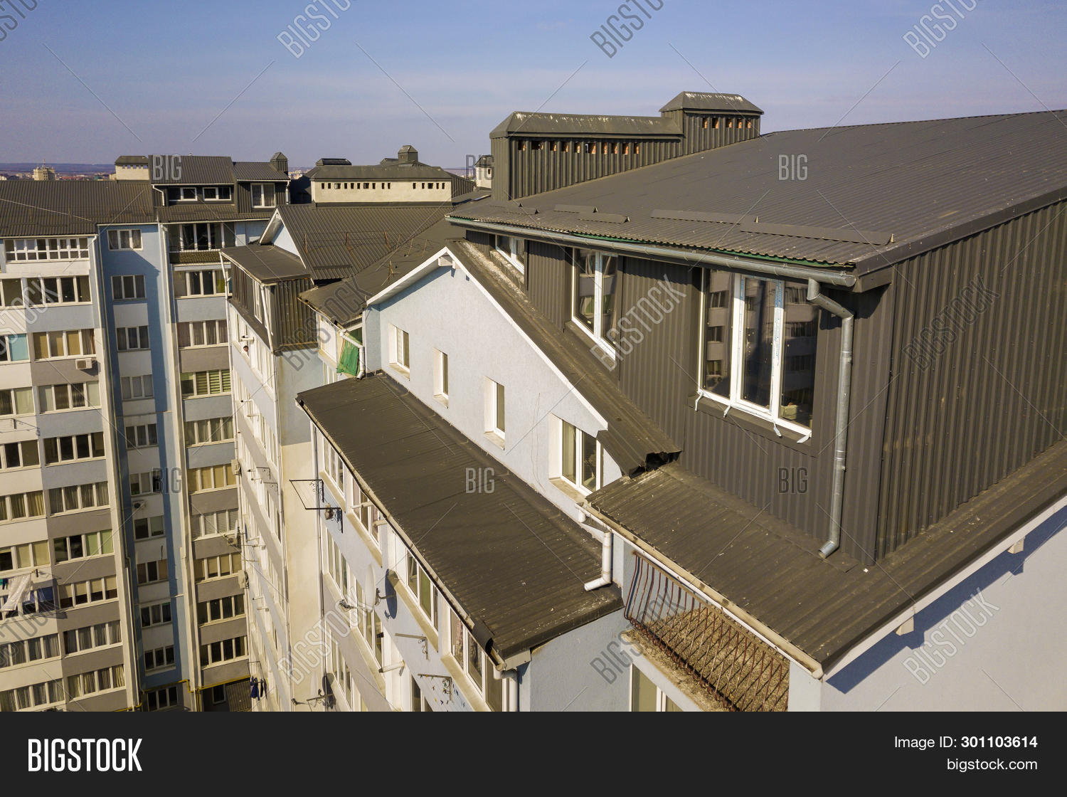 Aerial View Attic Image Photo Free Trial Stock Aerial View Attic Image Photo Free