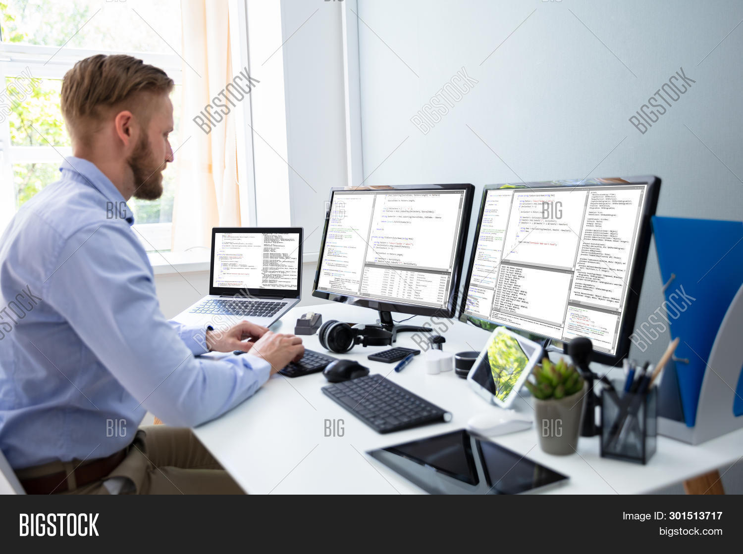 Computer Programmer Image & Photo (Free Trial) | Bigstock